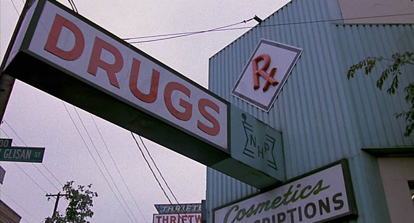 Opening scene; converted in 2005 to a coffee shop