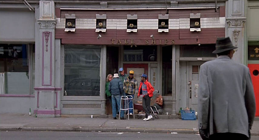 Homeless by the Tall Ships Bar