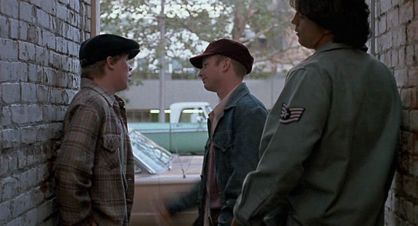 David beats up a kid.